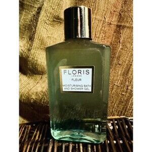 FLORIS LONDON Fleur Moisturising Bath & Shower Gel NEW Full Size 8.4oz RARE ITEM